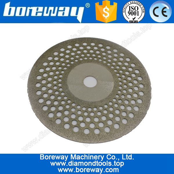 D180*22mm multi-purpose electroplate diamond cutting and grinding blades