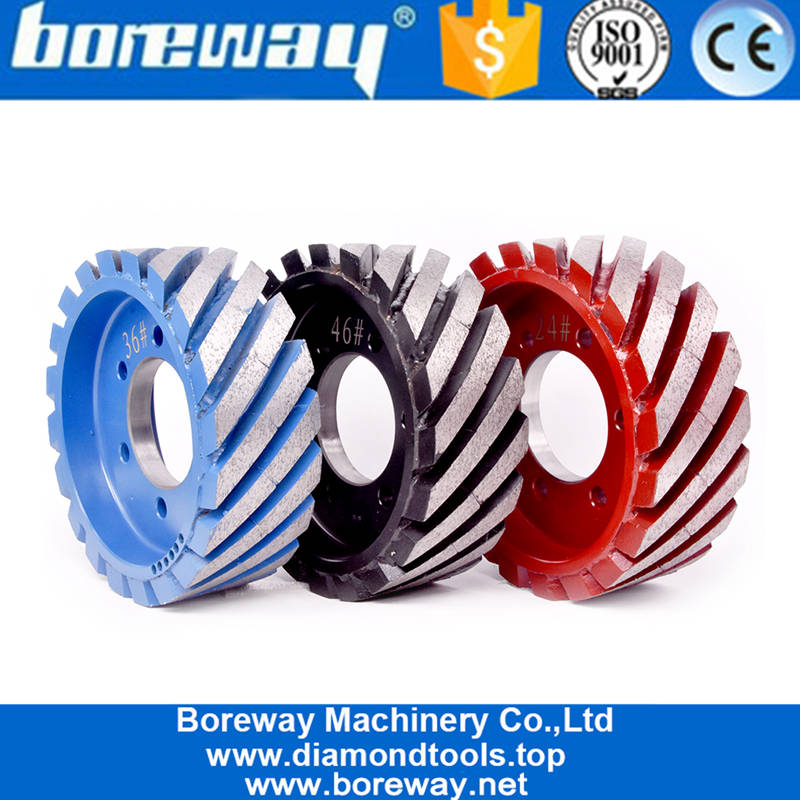 중국 D200mm 부드러운 연삭 교정 휠 롤러 다목적 연마제 헤드 도구 쿼츠 스톤 Boreway 공급 업체 제조업체