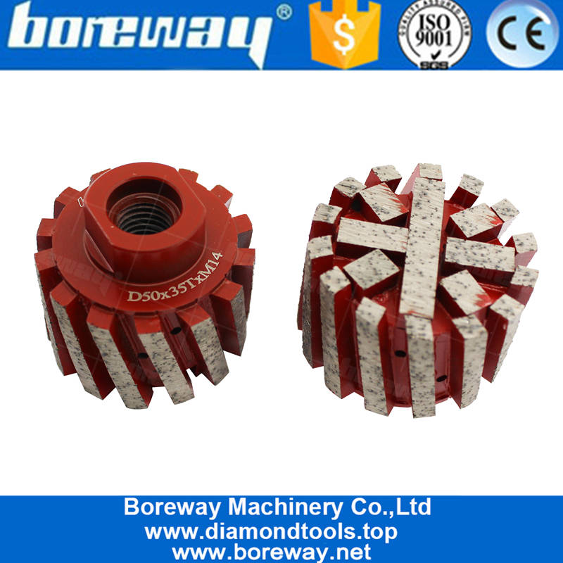 D75 * 35T * M14 التعزيز السفلي صفر التسامح طحن عجلة طحن الماس لمورد الشركة المصنعة