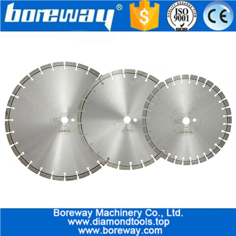 Diameter 12" 14" 16" China Professional Laser Welded Diamond Saw Blade Cutting Disc Manufacturer