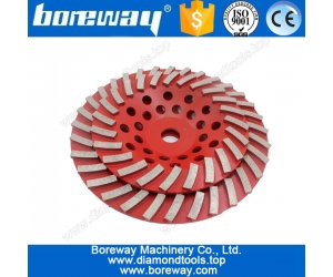 Roda de moagem do copo de diamante para a máquina de moagem elétrica ou pneumática do portátil