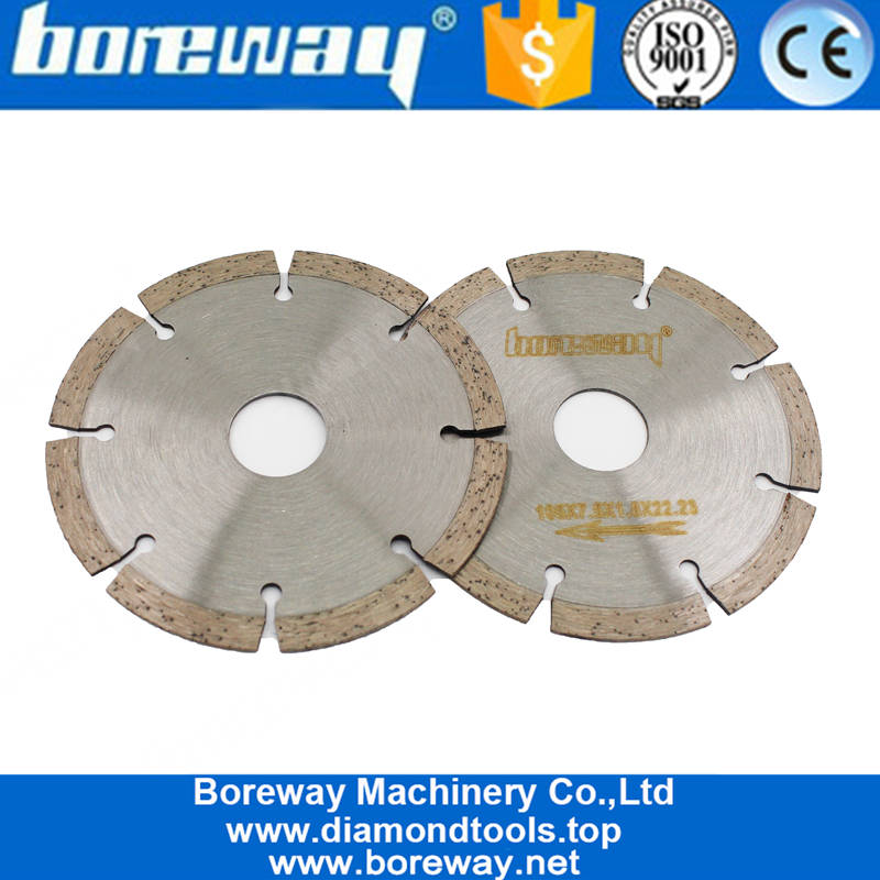 Diamond Key Slot Cutter Wheel 5 Inch 125mm Boreway Small Saw Blade Disc for Stone