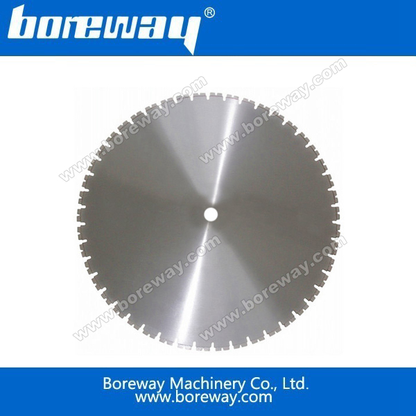 Diamond brazed wall saw blade