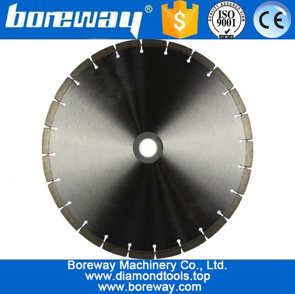 Diamond saw blade for cutting marble