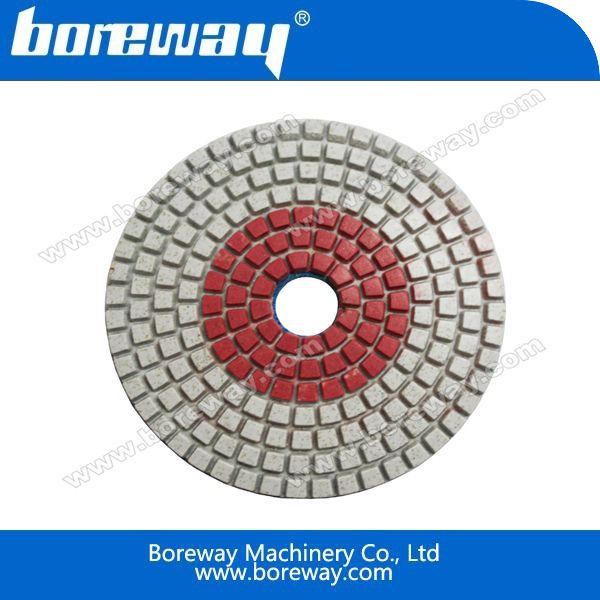 Double Color Diamond Dry or Wet Polishing Pads