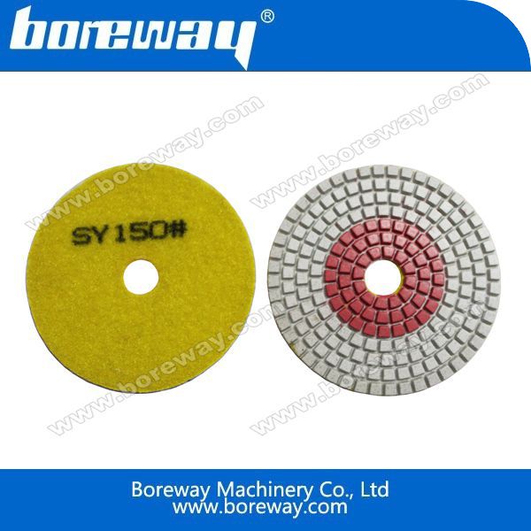 Double Color Diamond Dry or Wet Polishing Pads