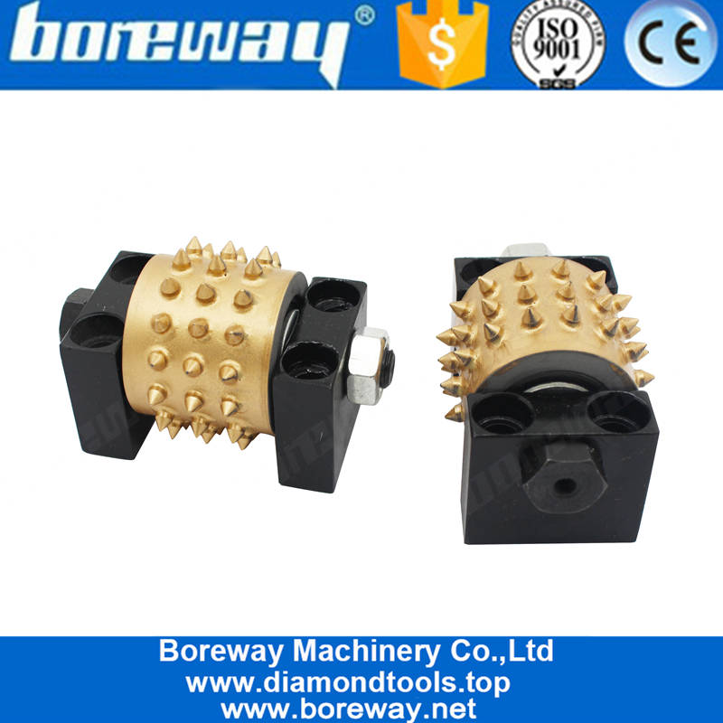 Factory Direct Sales Long Life Bush Hammer Grinding Rollers Heads Tools Wheel for Hand held Grinders Machine