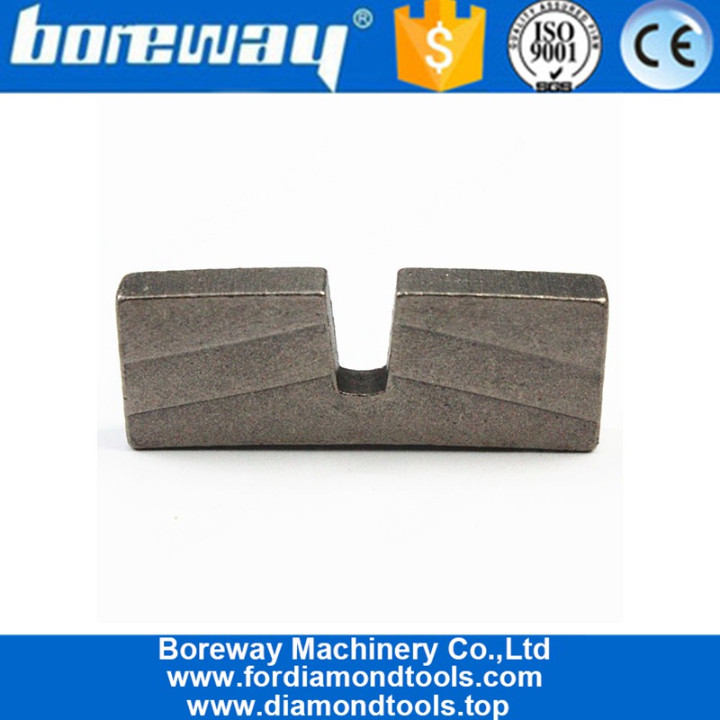 High Frequency Weld U Slot Diamond Edge Cutting Segment,granite block diamond segment Manufacturer