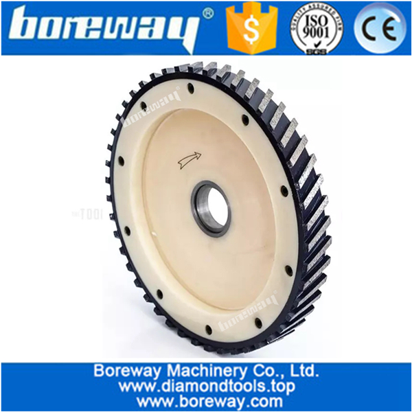 Hot Pressed Diamond Silent Core Milling Wheel For Milling Granite Marble Stone