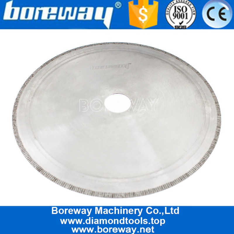 Hot Sale 250mm Electroplated Diamond Saw Blade For Agate Gem Manufacturer