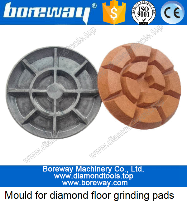 Iron molds for floor grinding pads,metal molds for floor grinding pads,aluminium molds for floor grinding pads