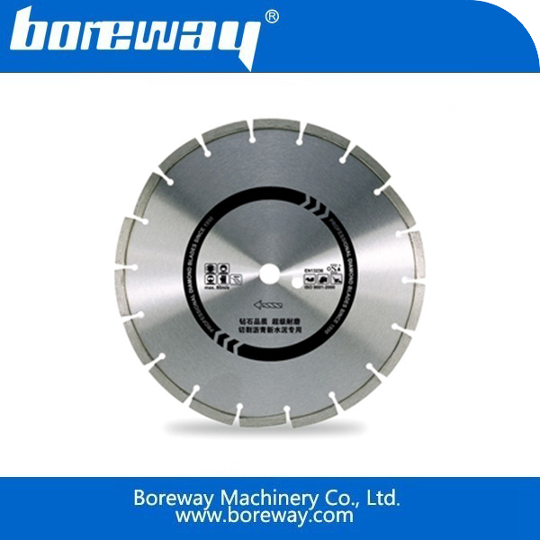 Laser welding cutting blade for asphalt road