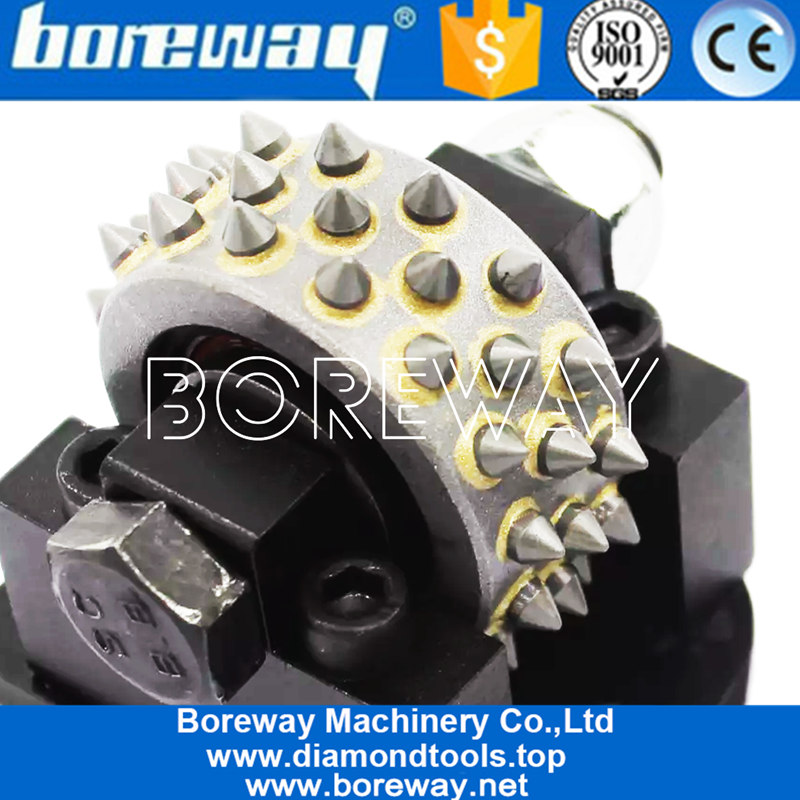 Lavina X-Series Bush Hammer Roller With 45 Point Type Carbide Alloy Tip