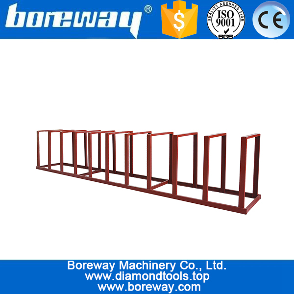 Plug type stone board steel plug type display rack for stone warehouse