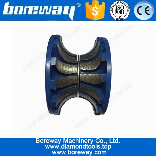 Portable Segment Full Bullnose Router Bit For Stone D80*V30*M10