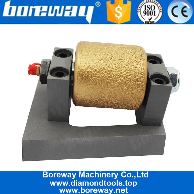 Rotary Vacuum Brazedd Frankfurt Bush Hammer Roller for Manufacturer