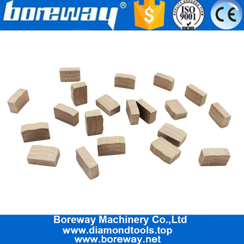 Sandwich Type Diamond Segment For Cutting Granite Block