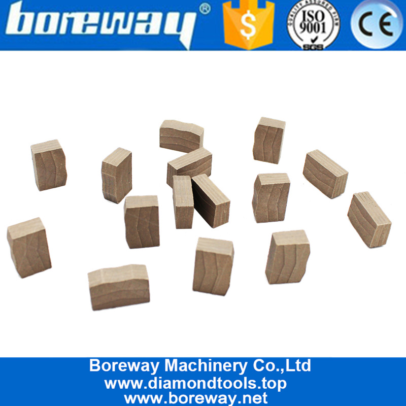 Sandwich Type Diamond Segment For Cutting Granite Block