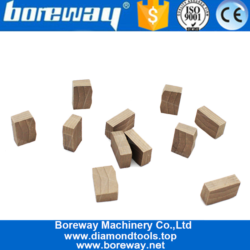 Sandwich Type Diamond Segment For Cutting Granite Block