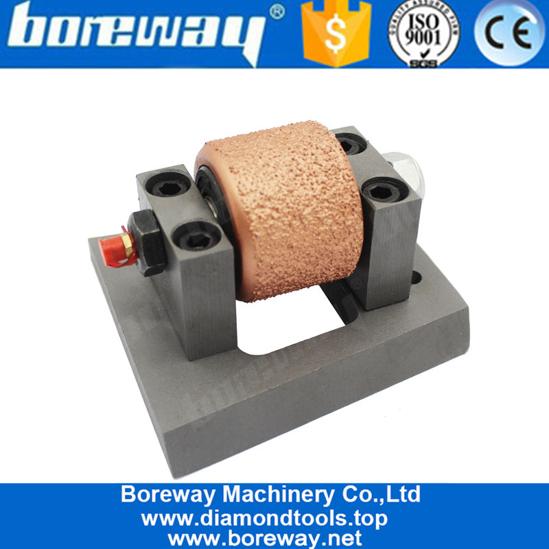 Special Designed Horseshoe Type Vacuum Brazing Bush Hammer Roller