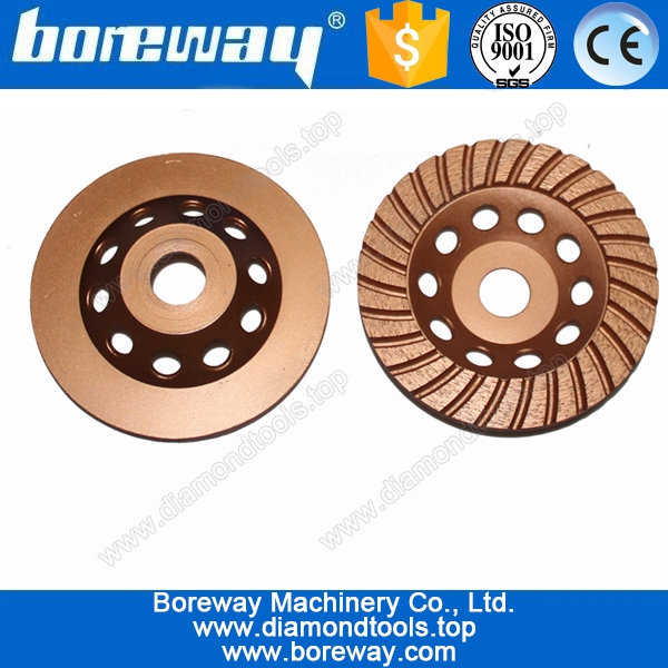 125mm金刚石烧结碗磨，金刚石烧结混凝土碗磨