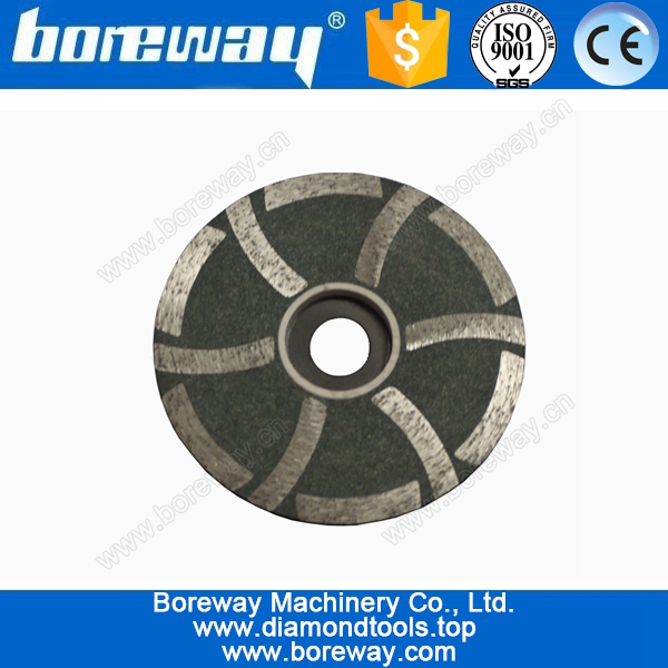Supply 4 inch Resin Filled Cup Cutting Disc for granite,diamond resin filled cup grinding wheel for stone