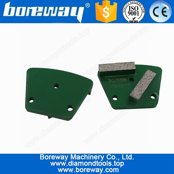 Supply Concrete Floor Grinding Block With Scerw Hole 3*M6