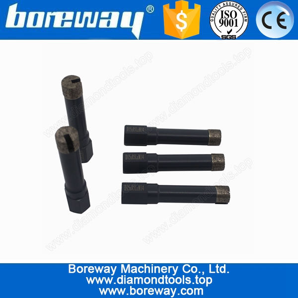 Supply Diamond Core Drills Bits For Granite D15*85L*M14