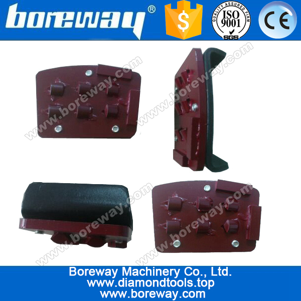 Supply diamond grinding blocks for concrete floor