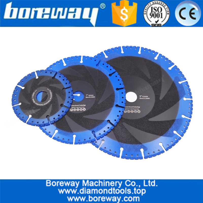 115MM-400MM真空钎焊金刚石锯片适用于各种用途，石材钢铁拆除刀片供应商