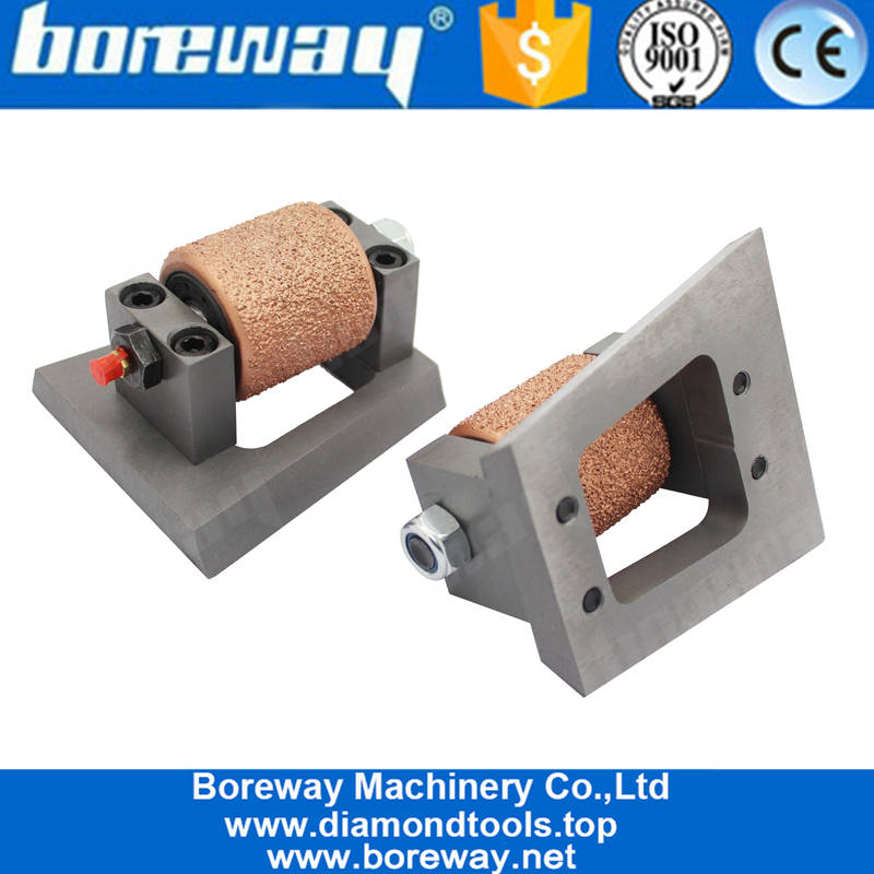 Vacuum Brazing Rotary Bush Hammer Roller With Frankfurt Base Manufacturer & Suppliers