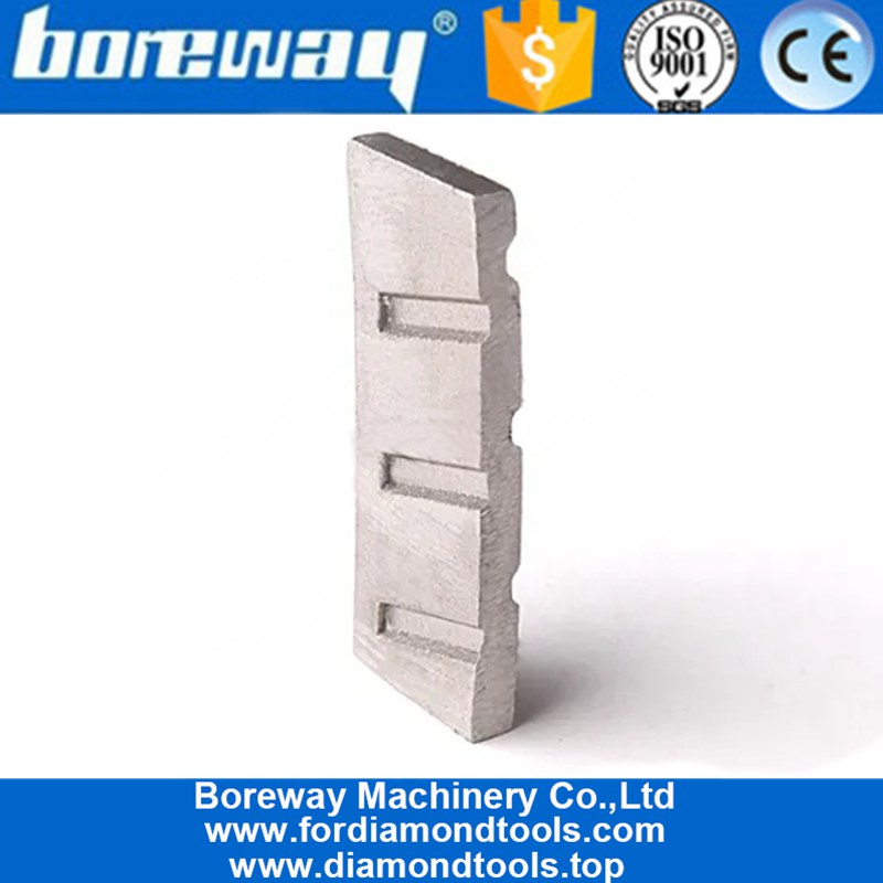 Nasse Verwendung 350 mm Granit Slant Slot Segment für Steinschnitt ohne Absplitterung