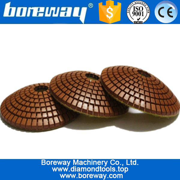 Diamant-Puffer-Pads, 2 Zoll Polieren Pads, da Bohnerscheiben,