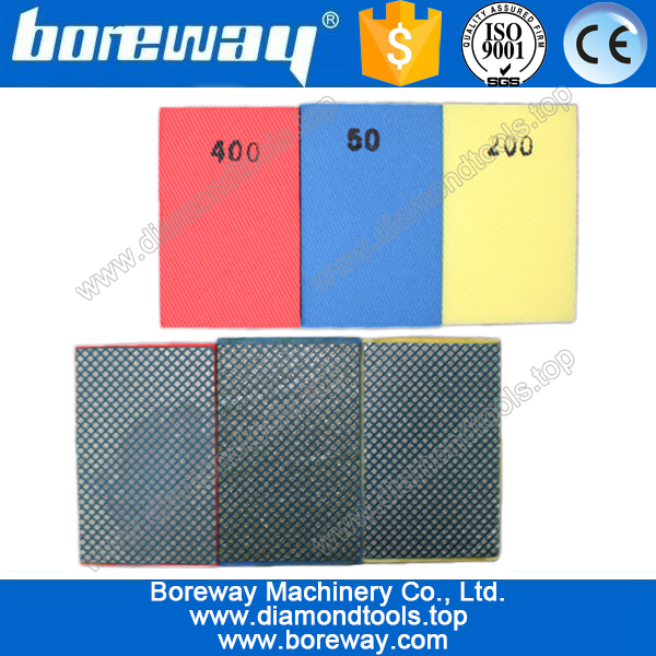 diamond hand sanding pads, handpad,