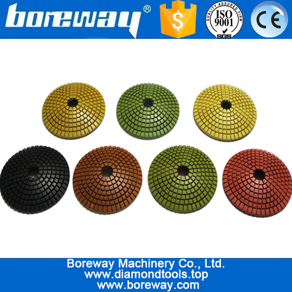 polishing pads color codes, 7 polishing pad velcro, burnishing pads color,
